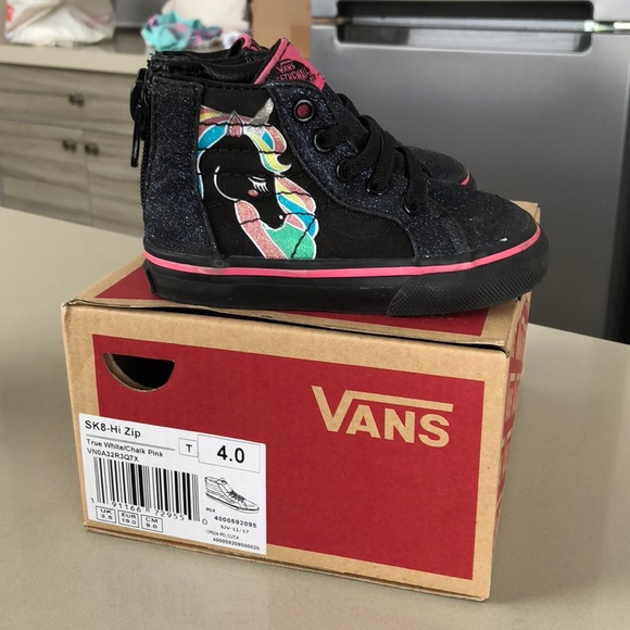 black unicorn vans